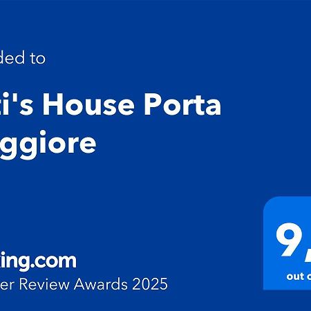 Titti'S House Porta Maggiore Рим Екстериор снимка